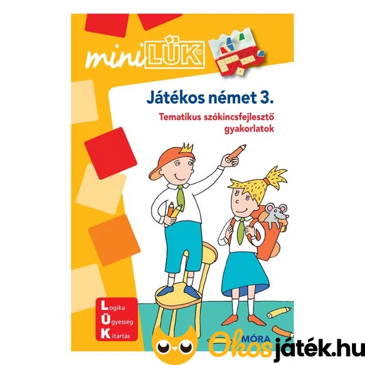 Mini Lük füzet - Játékos német 3.