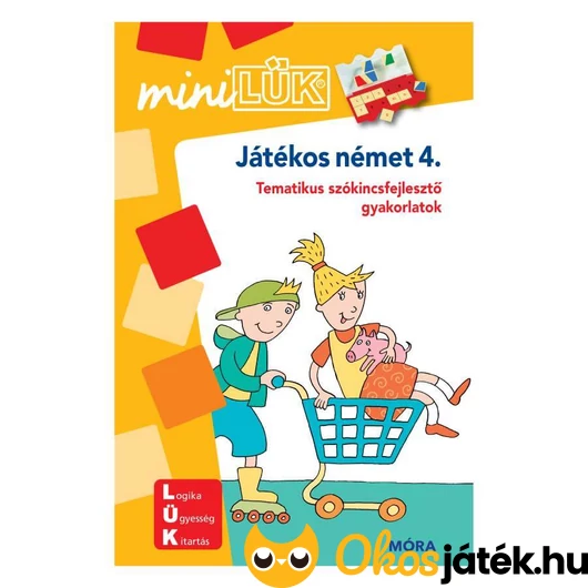 Mini Lük füzet - Játékos német 4.