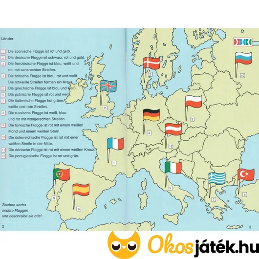 Játékos német 4 füzetből feladat