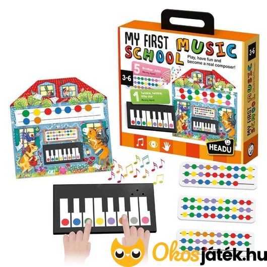 Headu zenesuli oktató játék