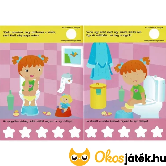 Jutalmazó füzet pelenka elhagyásához