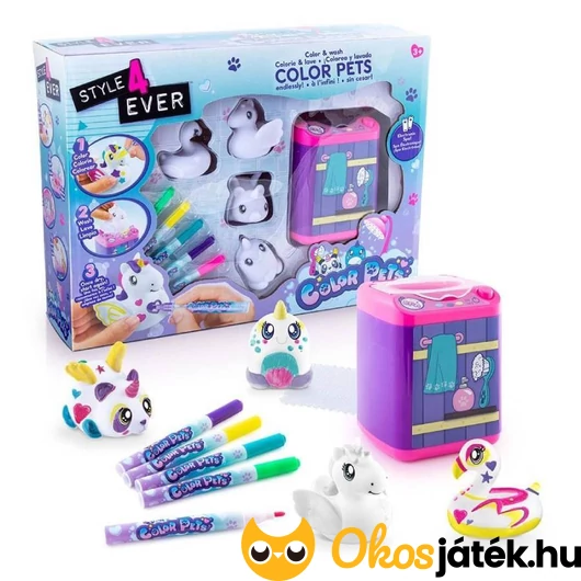 Canal Toys színezhető és kimosható állatok
