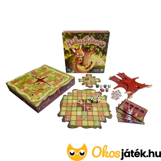 Mókusfutam társasjáték tartalma