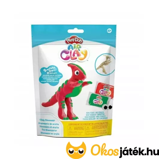 Play doh Air Clay dínófigura készítő