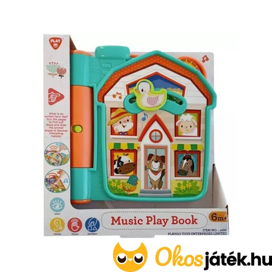 Playgo zenélő könyv babáknal