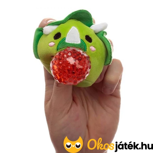 Nyomogatós játék, plüss dínó