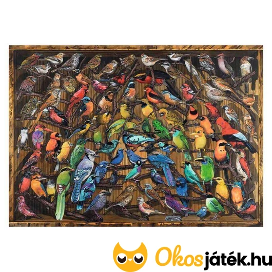 1000 darabos madaras Ravensburger puzzle