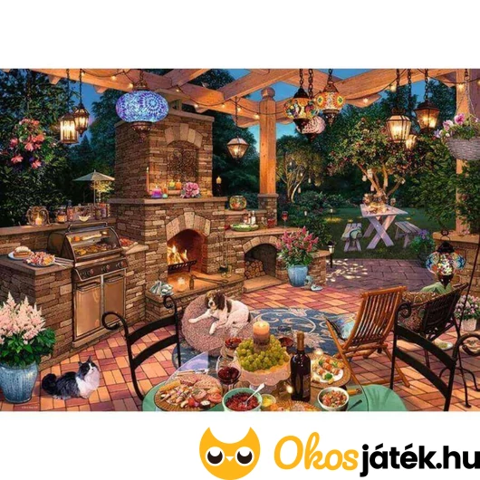 1000 darabos Ravensburger puzzle