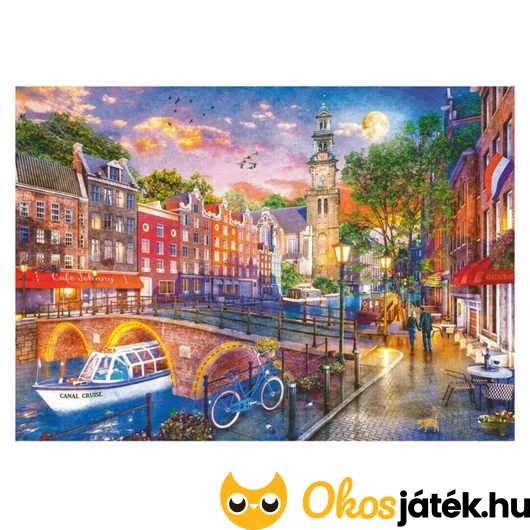 1000 darabos Amszterdam Ravensburger puzzle