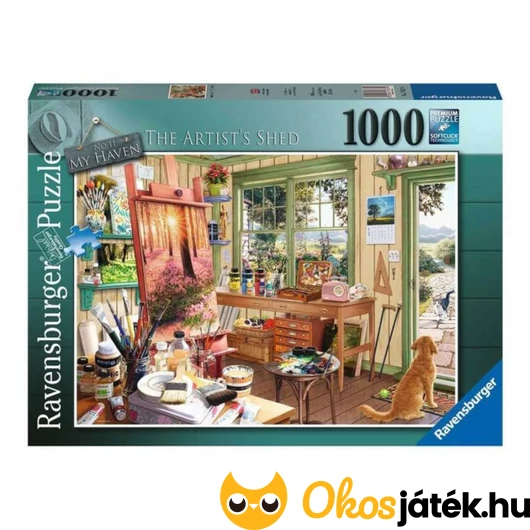 A művész szekrénye 1000 db-os Ravensburger puzzle