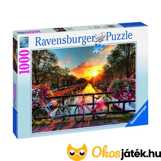 Amszterdami bicikli túra 1000 db-os Ravensburger puzzle