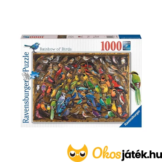 Madarak 1000 db-os Ravensburger puzzle