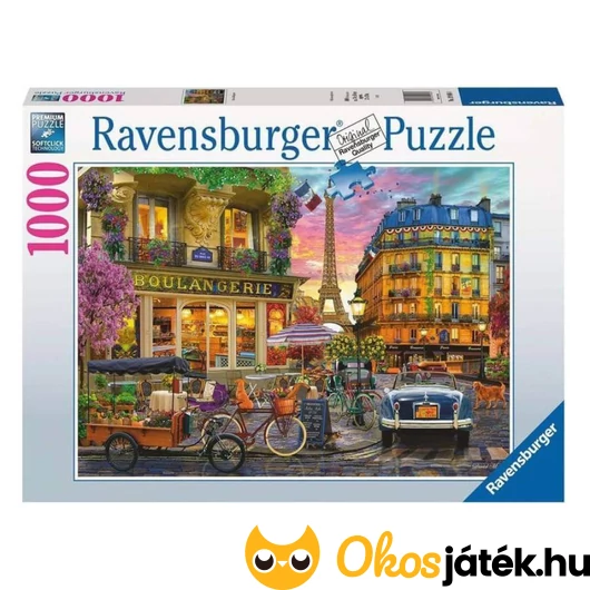 Párizs reggel 1000 db-os Ravensburger puzzle