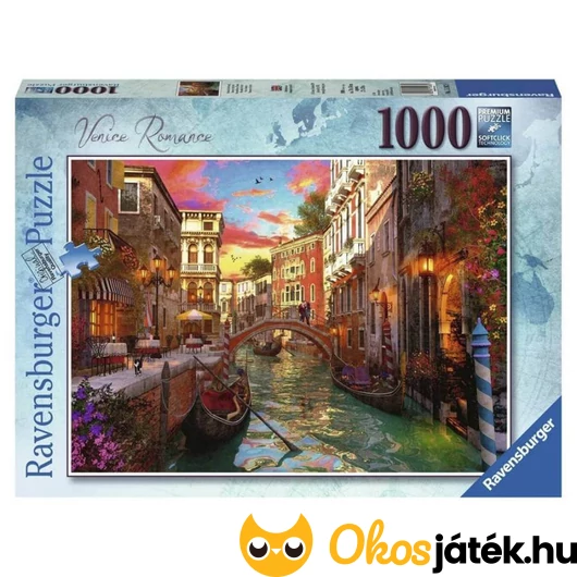 Velencei románc 1000 db-os Ravensburger puzzle
