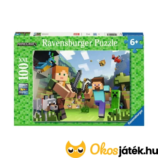 Ravensburger Minecraft puzzle Steve és Alex