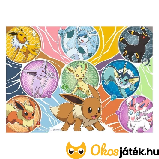 100 darabos pokémon puzzle