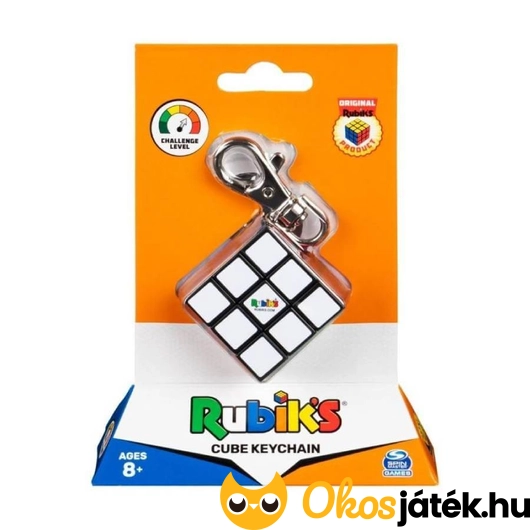 Rubik kocka kulcstartó