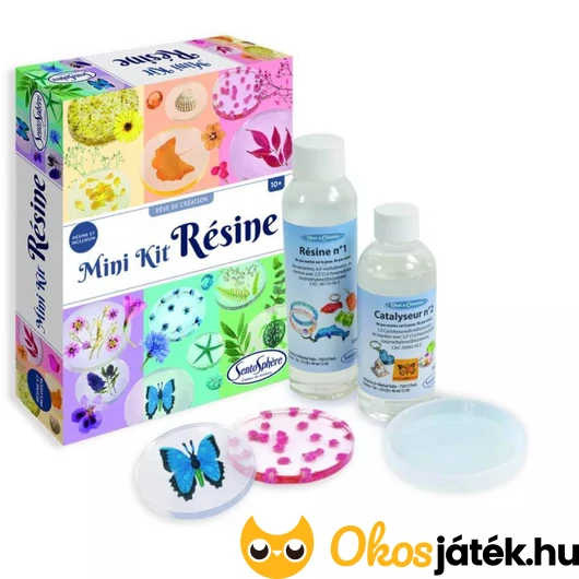 Műgyantás ékszerkészítőhöz kiegészítő gyanta