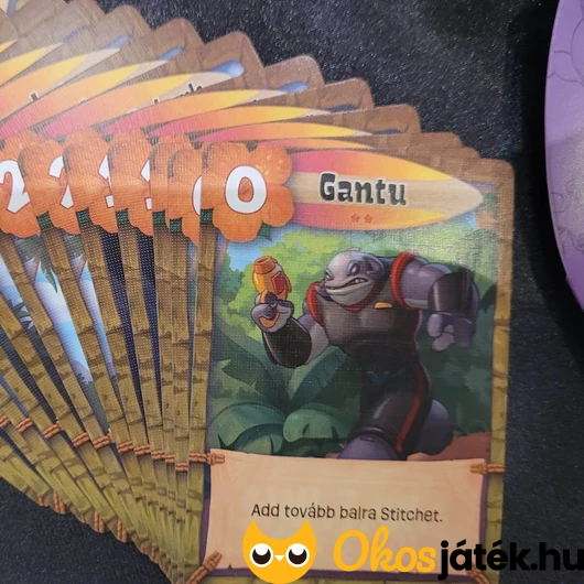 Sticth játék kártyái