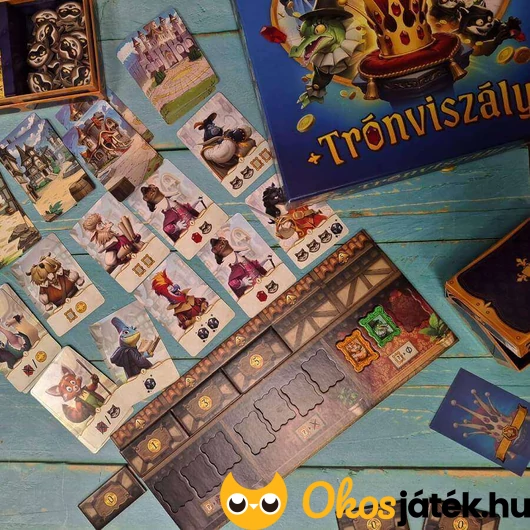 Trónviszály társasjáték bemutató