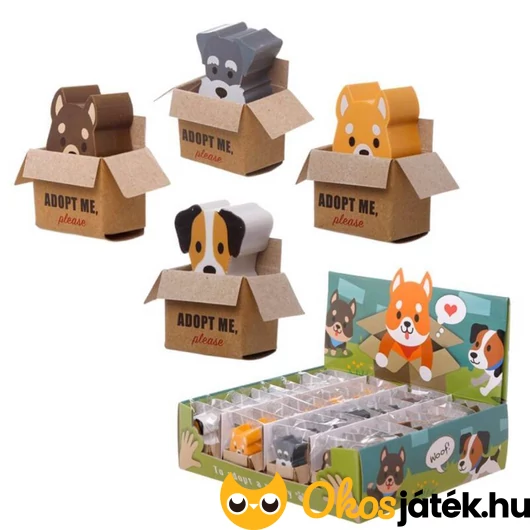 Kutya figurás radír