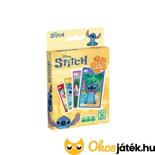 Stitch kártyajáték 4in1