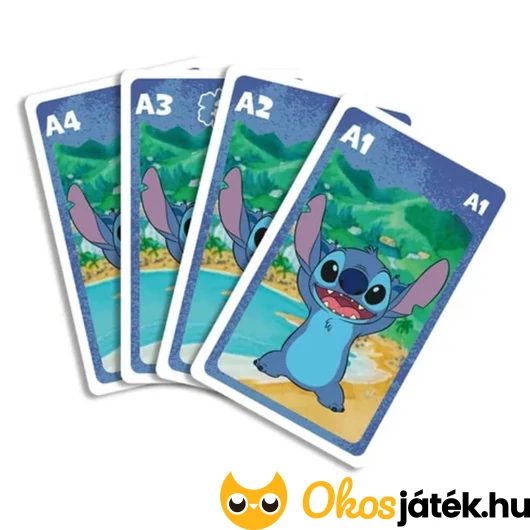 Stitch kvartett kártyajáték