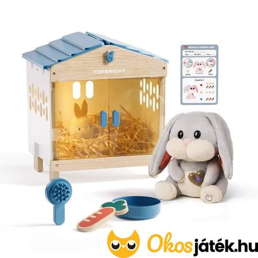Állatos plüss szerepjáték gyerekeknek