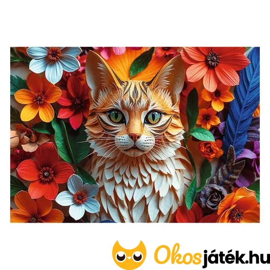 1000 db-os macskás puzzle