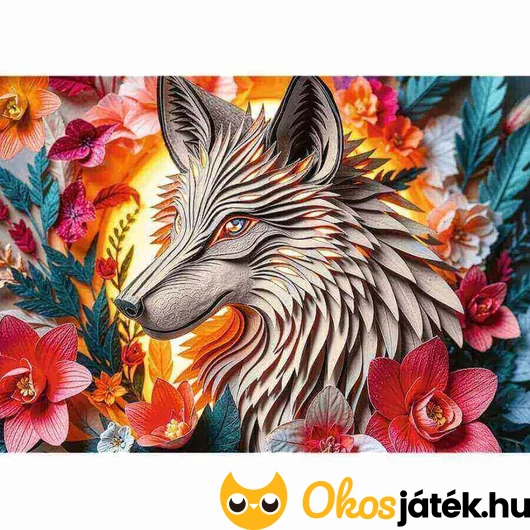 1000 darabos farkas puzzle