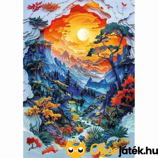 1000 db-os tájkép puzzle
