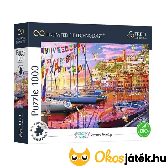 Kikötő puzzle 1000 darabos Trefl