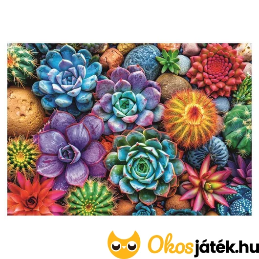 Kövirózsás 1000 db-os Trefl puzzle
