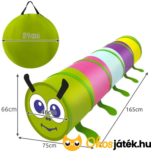 Hernyó alagút méretei