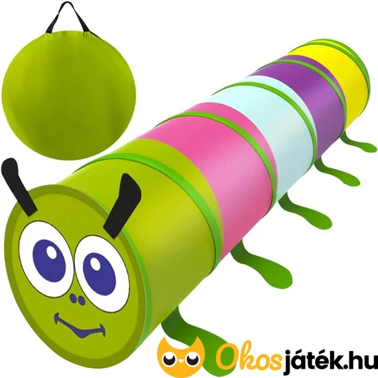 Hernyó alagút játék gyerekeknek