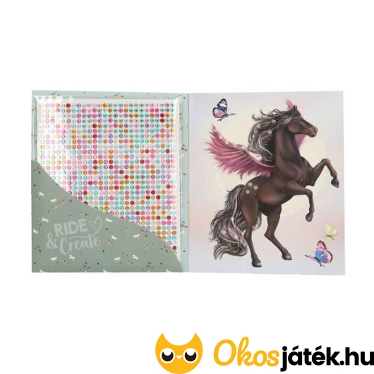 Depesche lovas gyémántszemes