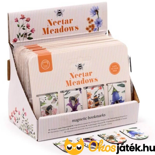 Mágneses könyvjelzők szett Nektármezők