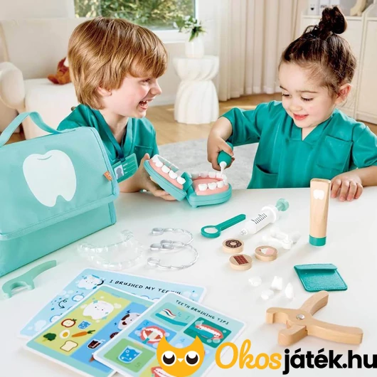 Fa fogorvos játék táskával