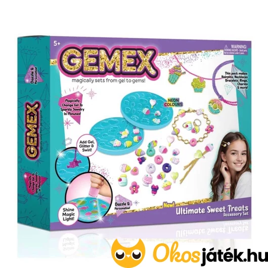 Gemex édességek ékszerkészítő szett