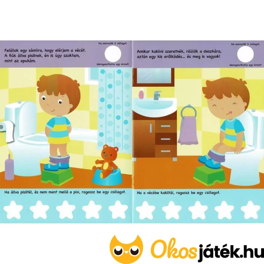 Jutalmazó füzet pelenka elhagyásához