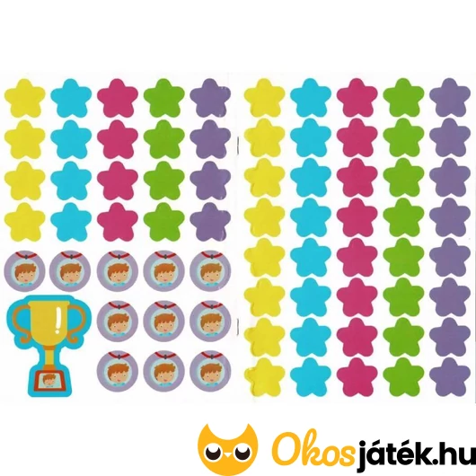 Szobatisztaságra szoktatáshoz jutalmazó matricák - Dani