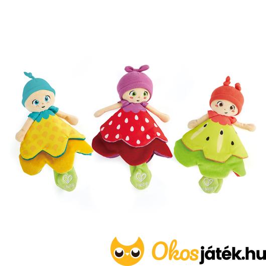 virággá alakítható plüss baba játék hape