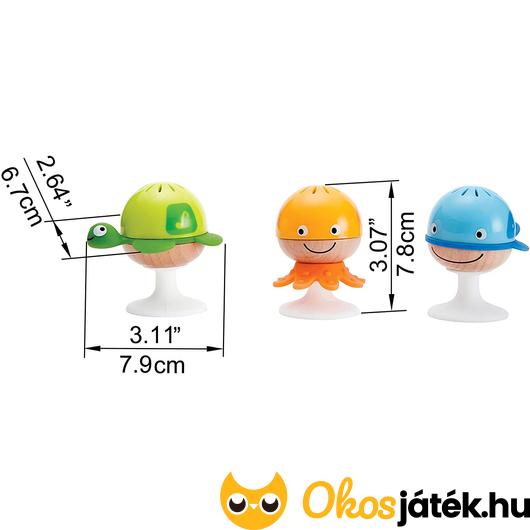 Állatos csörgő szett