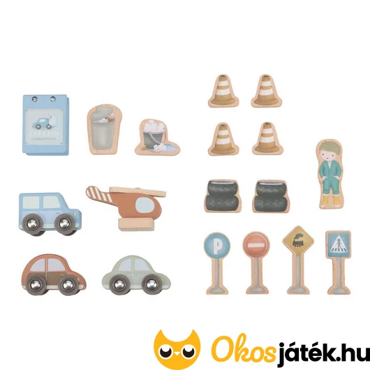 Parkolóház kiegészítő elemek