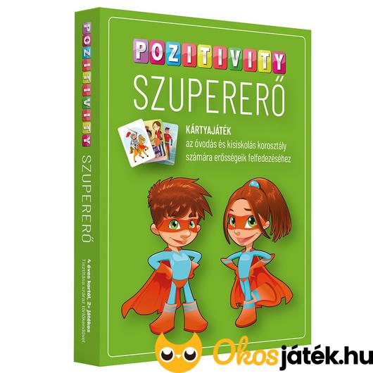 Pozitivity szupererő önbizalom fejlesztő játék óvodásoknak