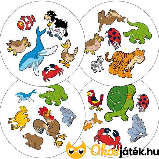 Dobble Kids kártyák
