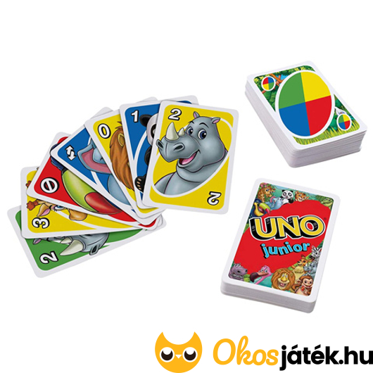 UNO junior gyerekeknek kártyajáték állatokkal állatos