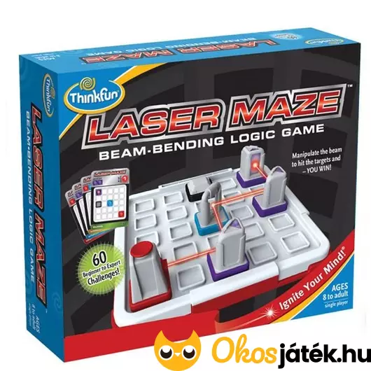 laser maze logikai játék