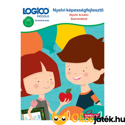 logico piccolo nyelvi képességfejlesztő: nyelvi kreatív - szórendező