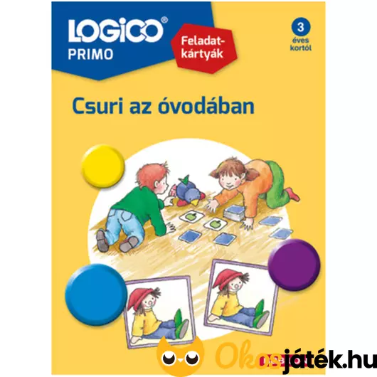 logico primo feladatlapok - csuri az óvodában